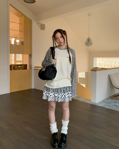 Various Patterns Layer Skirt TE0032