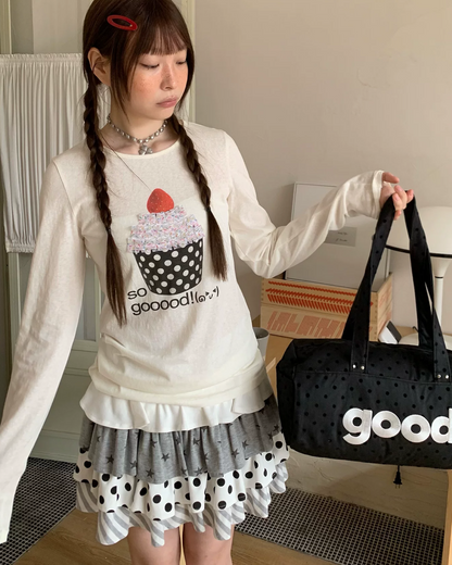 Various Patterns Layer Skirt TE0032