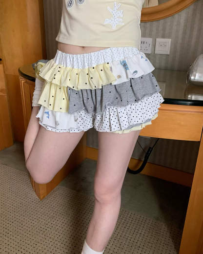 Various Patterns Layer Short Pants TE0036