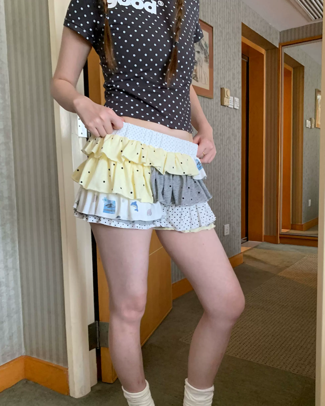 Various Patterns Layer Short Pants TE0036