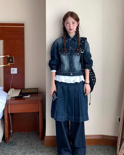 Denim Matching Cloth WH0001