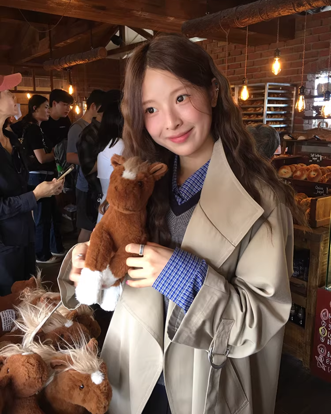 Stand Collar Long Trench Coat  WH0009