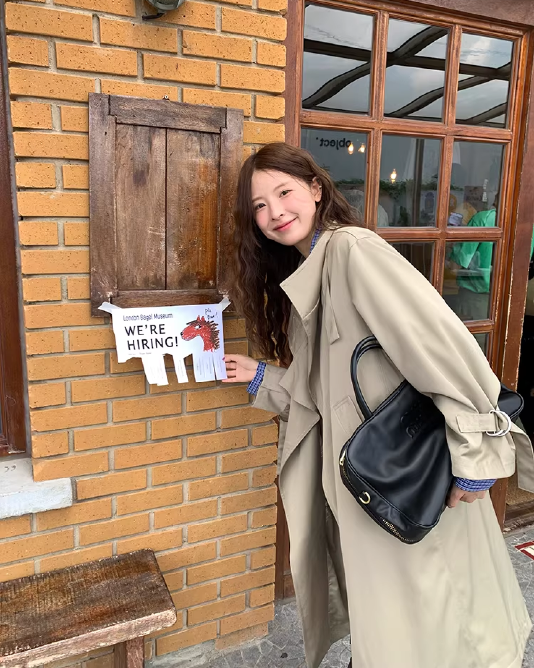 Stand Collar Long Trench Coat  WH0009