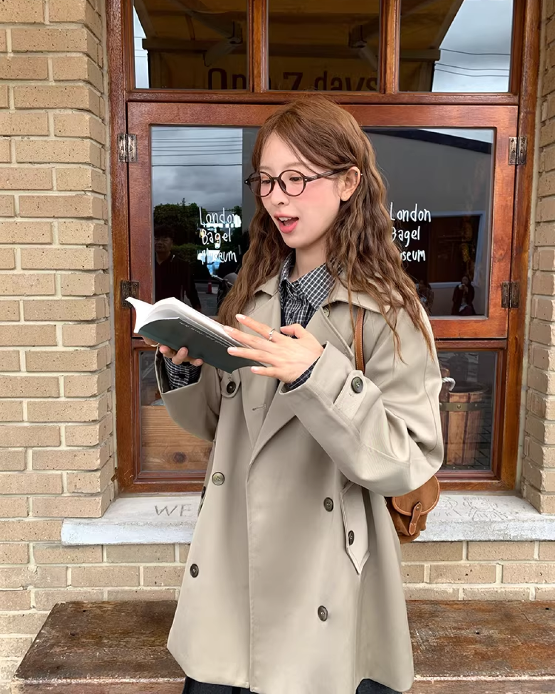 2way Double-breasted  Trench Coat  WH0010