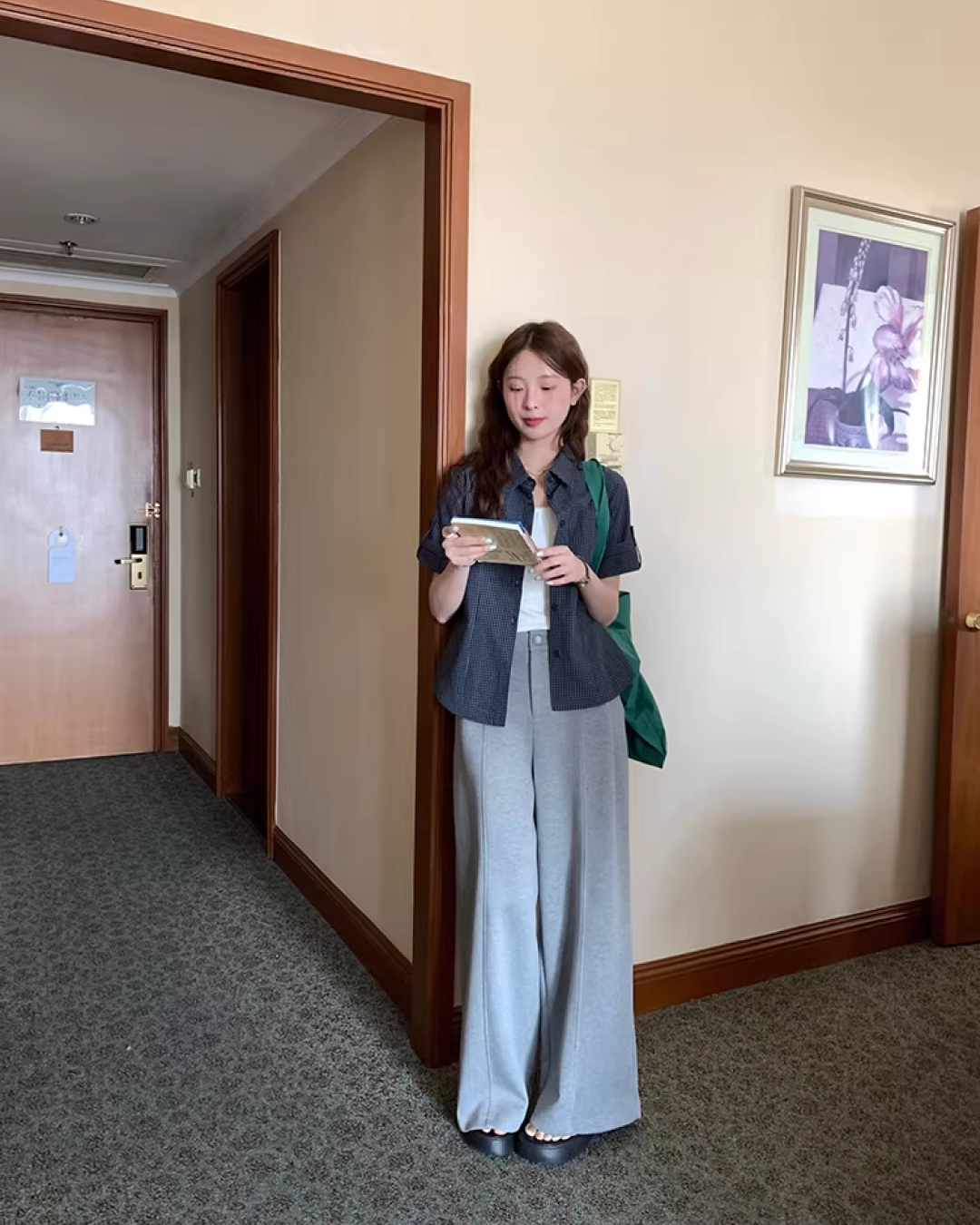 Checkered Half Sleeve Shirt WH0015